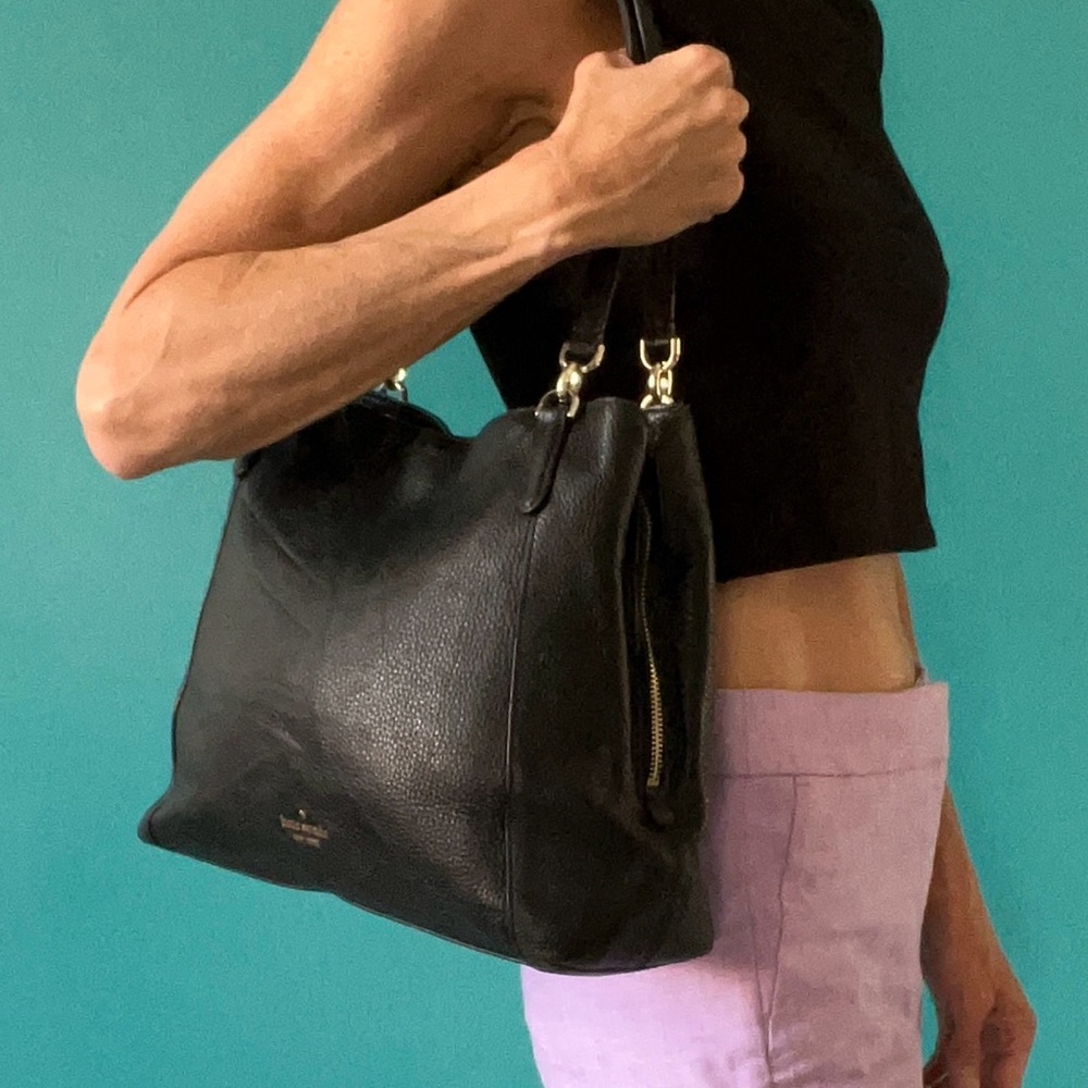 Kate Spade Black Leather Women's Bag